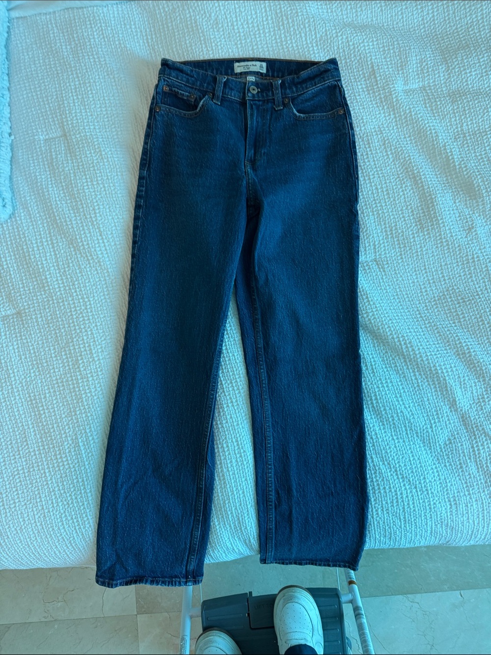 Abercrombie & Fitch The Baggy Low Rise Jeans curve love regular